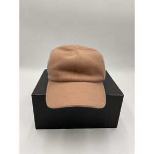 Quince Unisex Cashmere Baseball Cap Brown M/L